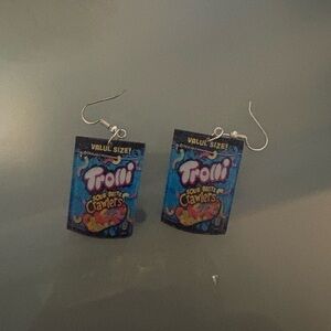 Trolli Sour Brite Crawlers Earrings